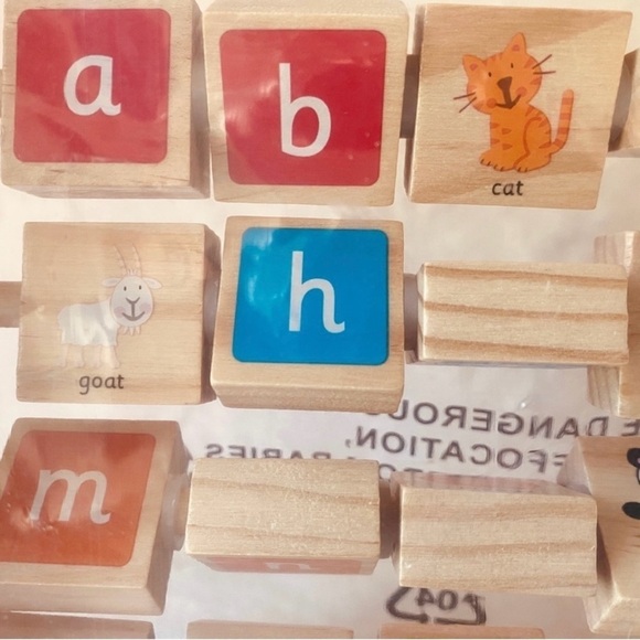 New Alphabet Teaching Frame - Learning To Read Aide For Kids Ages 2+ - Picture 8 of 9